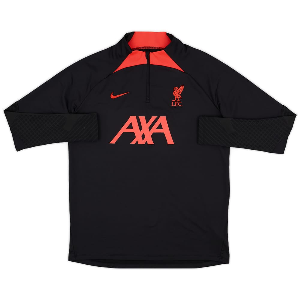 2022-23 Liverpool Nike 1/4 Zip Drill Top - 8/10 - (L)