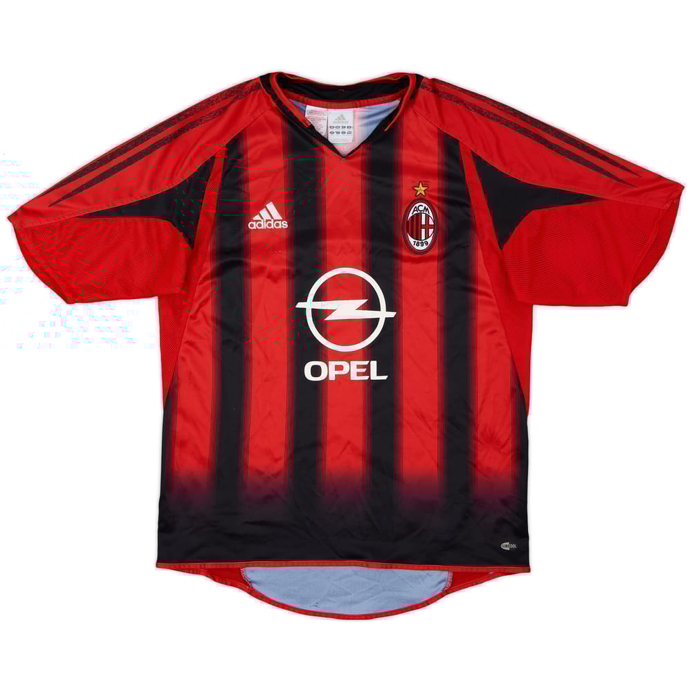 2004-05 AC Milan Home Shirt - 5/10 - (XL.Boys)