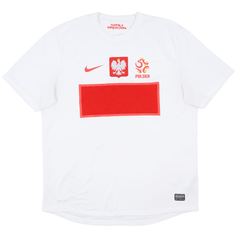 2012-13 Poland Home Shirt - 8/10 - (XL)