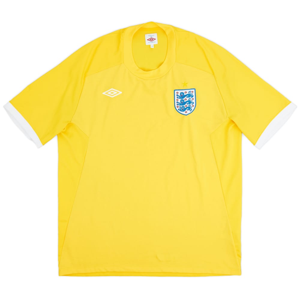 2010-11 England GK S/S Shirt - 8/10 - (XL)