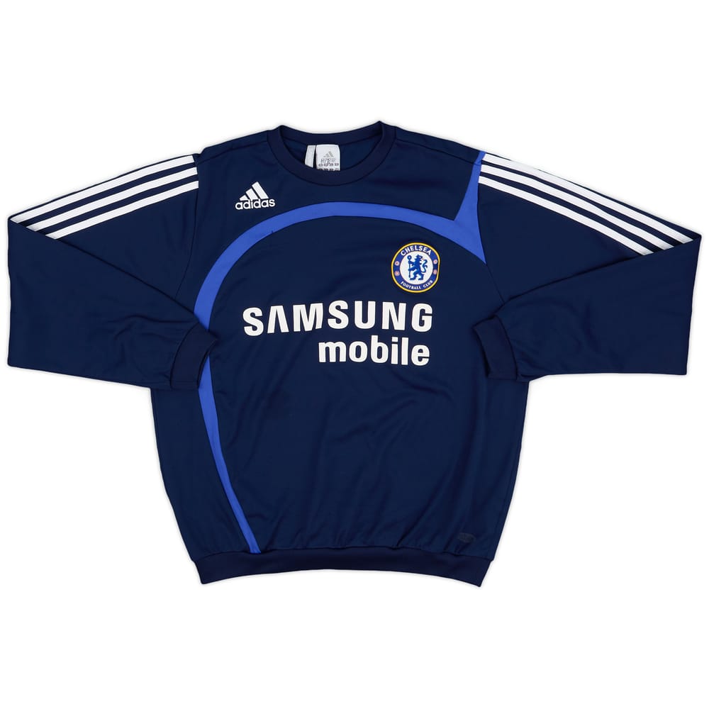 2007-08 Chelsea adidas Sweat Top - 7/10 - (S)