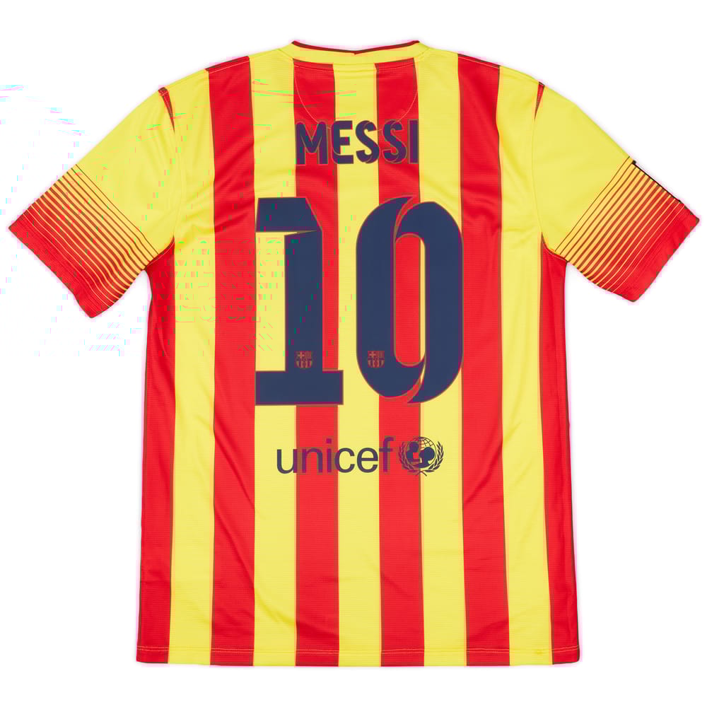2013-15 Barcelona Away Shirt Messi #10 - 9/10 - (M)