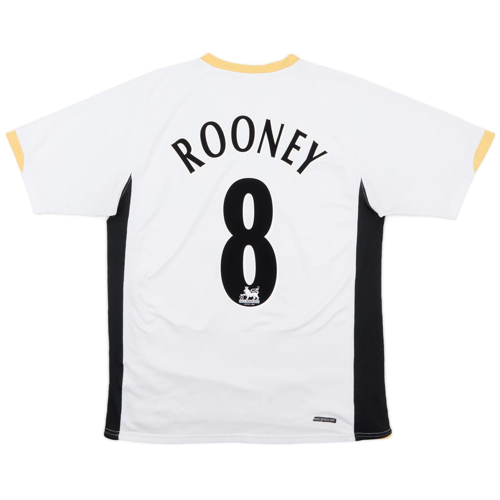 2006-08 Manchester United Away Shirt Rooney #8 - 8/10 - (M)