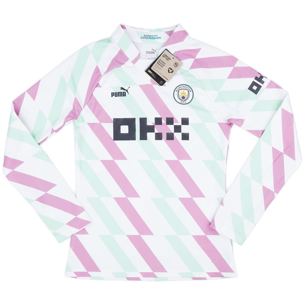 2022-23 Manchester City Puma Pre-Match Sweat Top (Women's L)