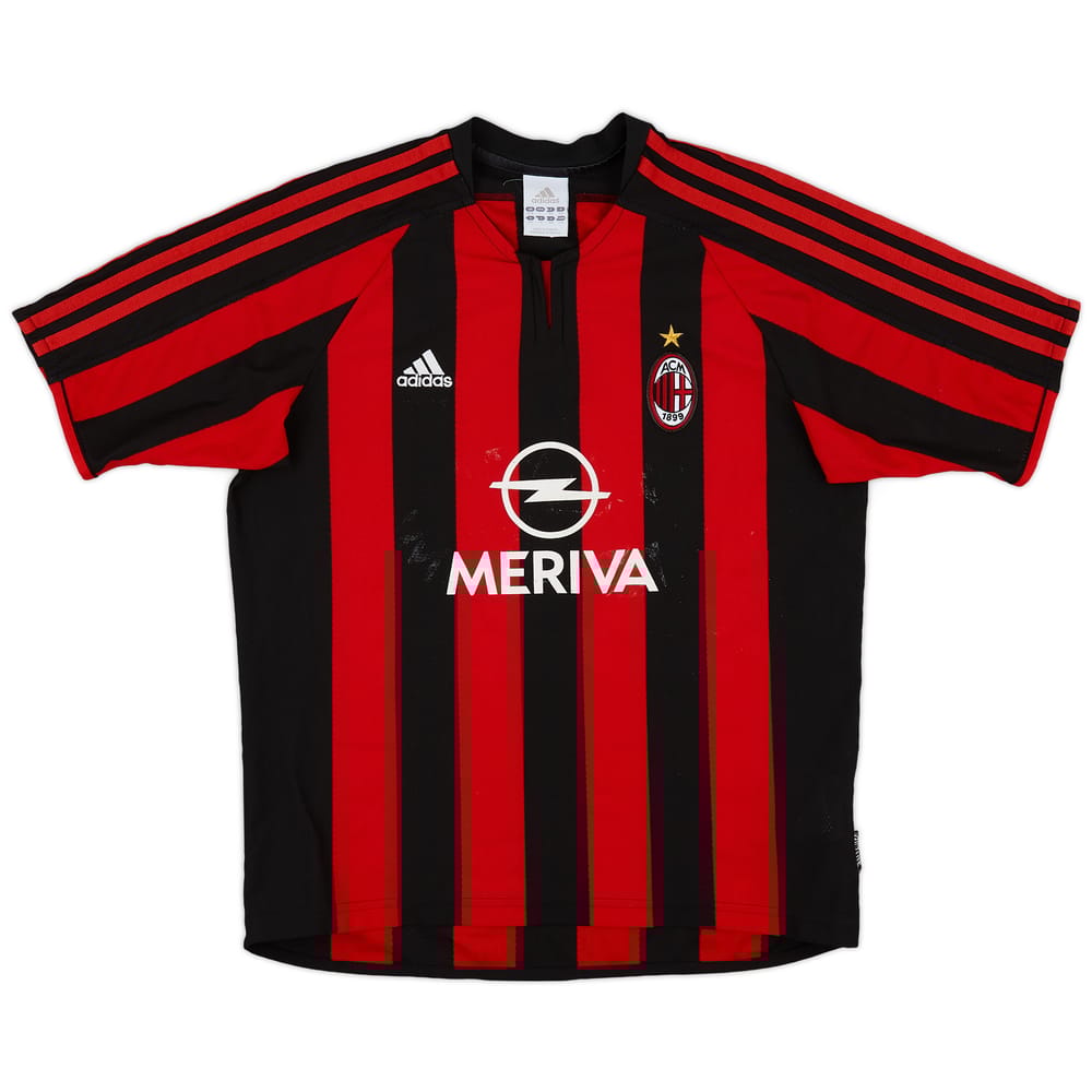 2003-04 AC Milan Home Shirt - 5/10 - (XL.Boys)