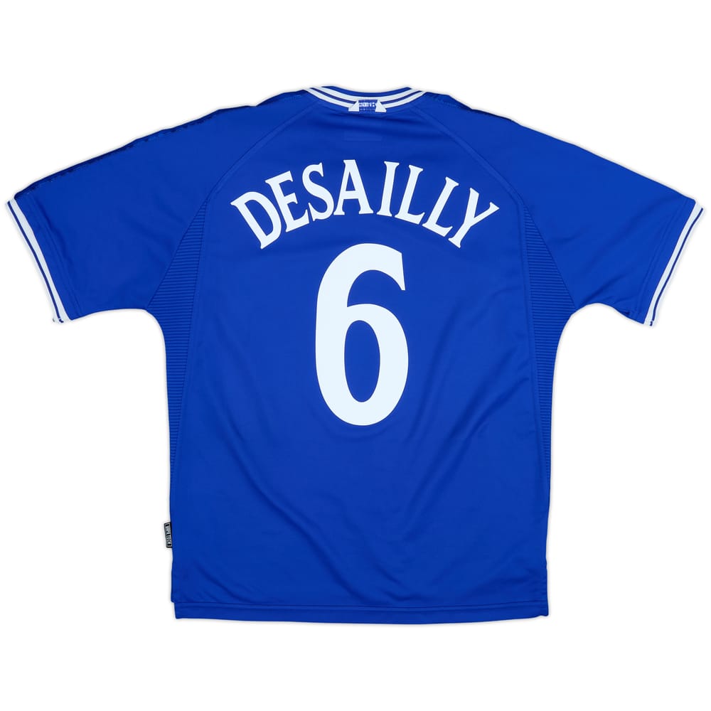 1999-01 Chelsea Home Shirt Desailly #6 - 9/10 - (L)