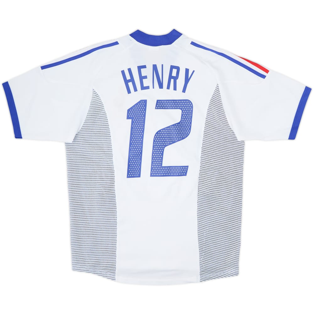 2002-04 France Away Shirt Henry #12 - 7/10 - (M)