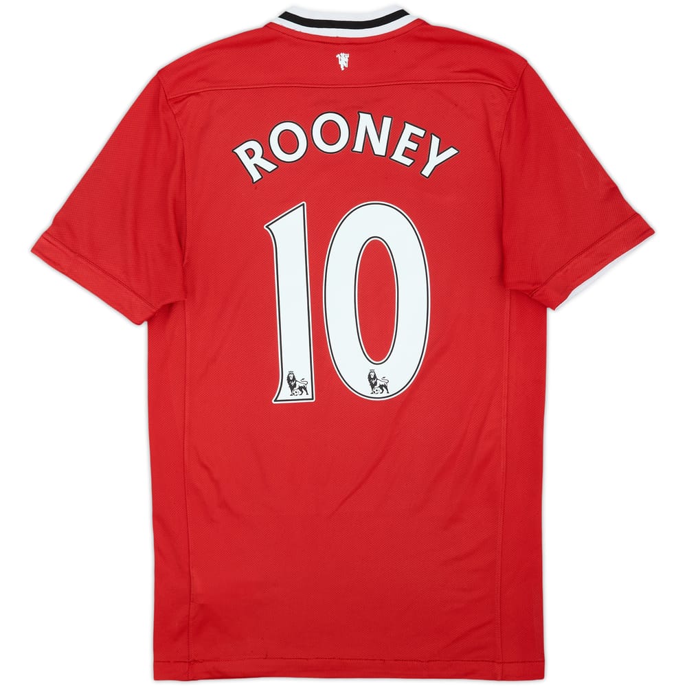 2011-12 Manchester United Home Shirt Rooney #10 - 6/10 - (S)