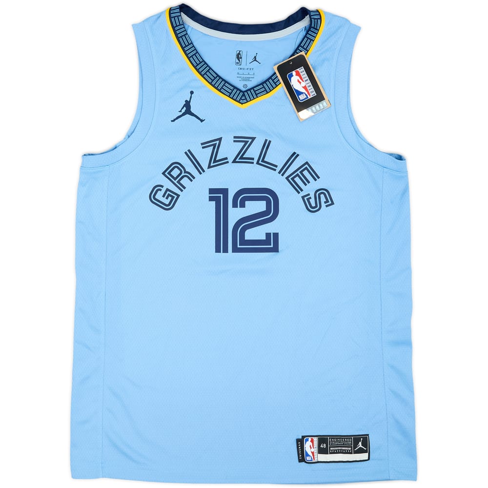 2020-22 Memphis Grizzlies Morant #12 Jordan Swingman Alternate Jersey (L)