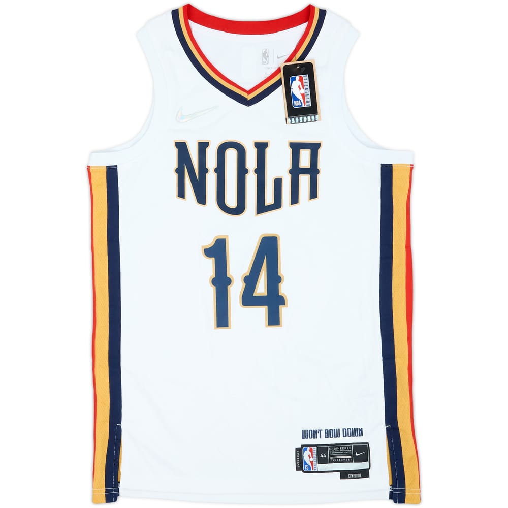 2021-22 New Orleans Pelicans Ingram #14 Nike Swingman Alternate Jersey (M)