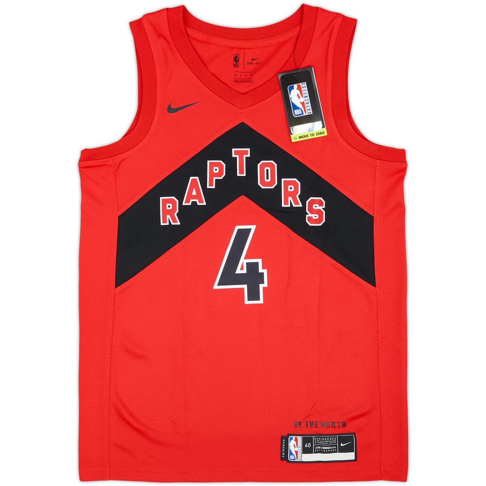 2021-26 Toronto Raptors Barnes #4 Nike Swingman Away Jersey (S)