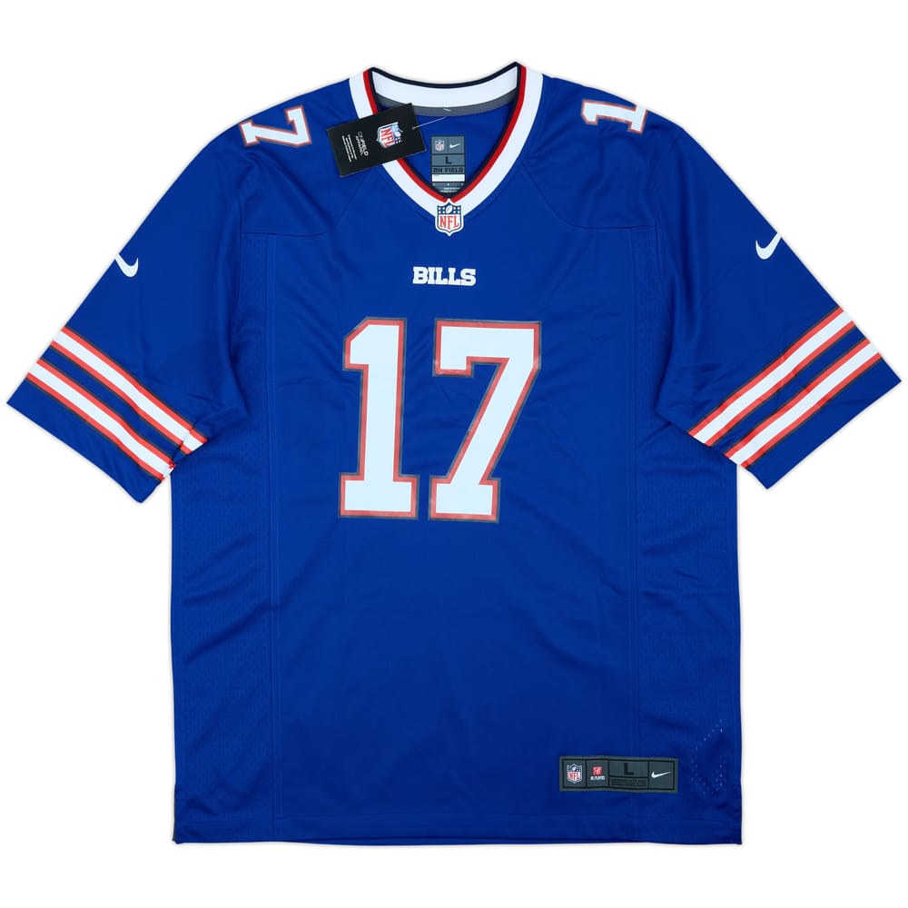 2018-25 Buffalo Bills Allen #17 Nike Game Home Jersey (L)