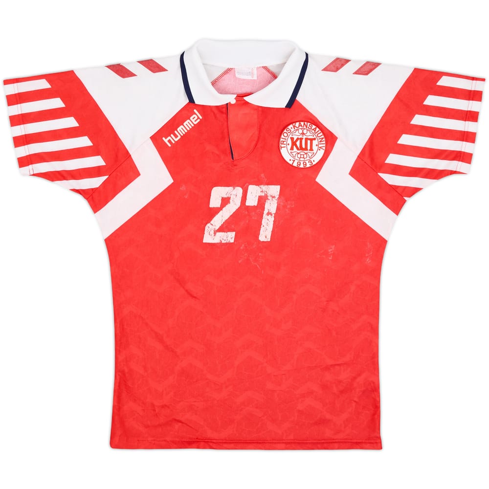 1992-93 Denmark Home Shirt #27 - 4/10 - (L)
