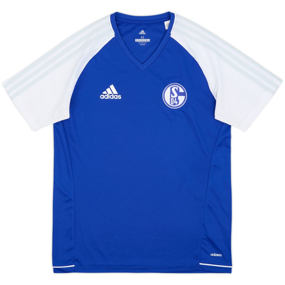 2017-18 Schalke adidas Training Shirt - 9/10 - (M)