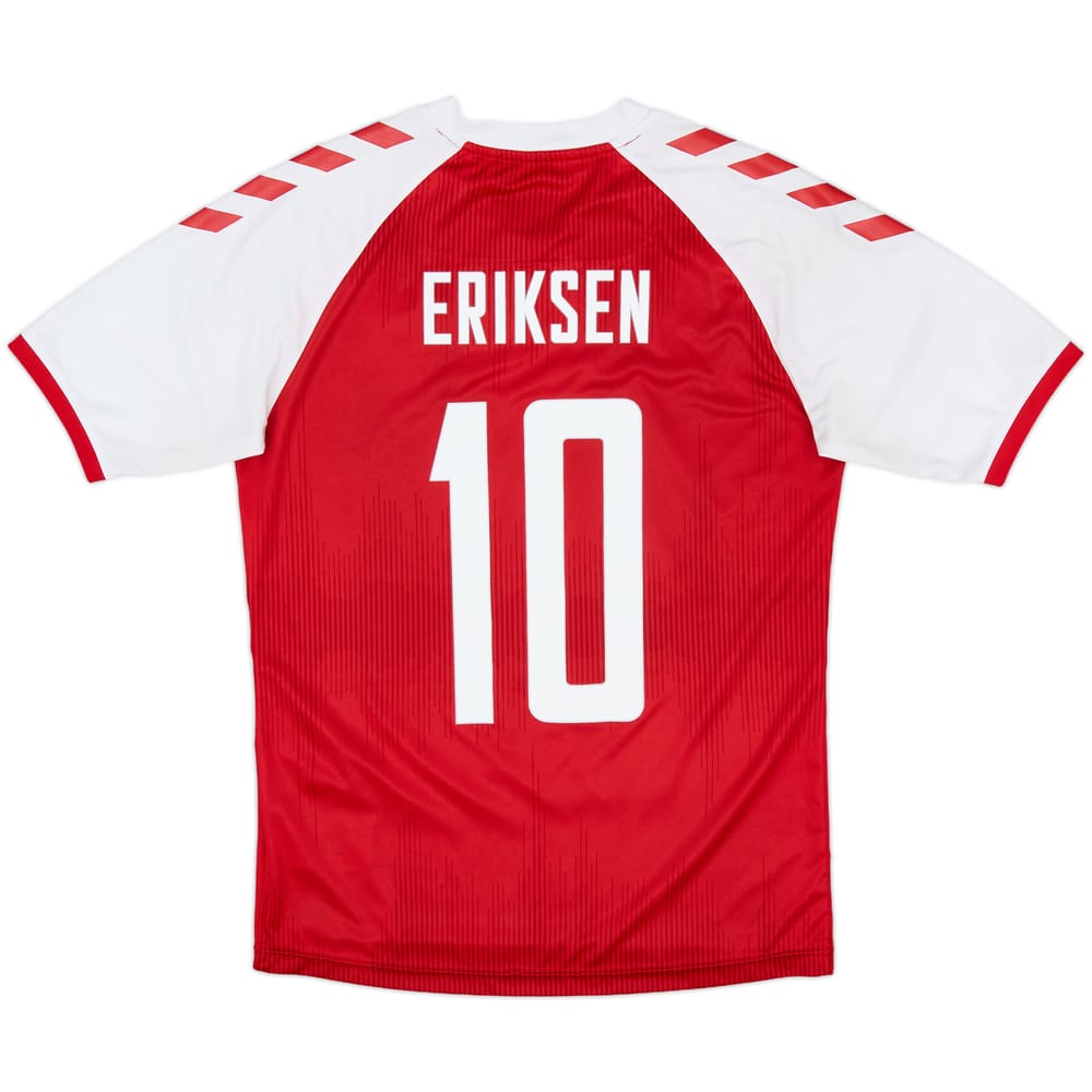2020-21 Denmark Home Shirt Eriksen #10 - 7/10 - (S)