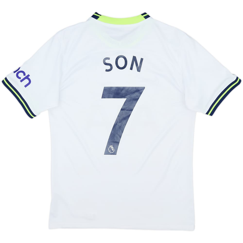 2022-23 Tottenham Home Shirt Son #7 - 8/10 - (S)