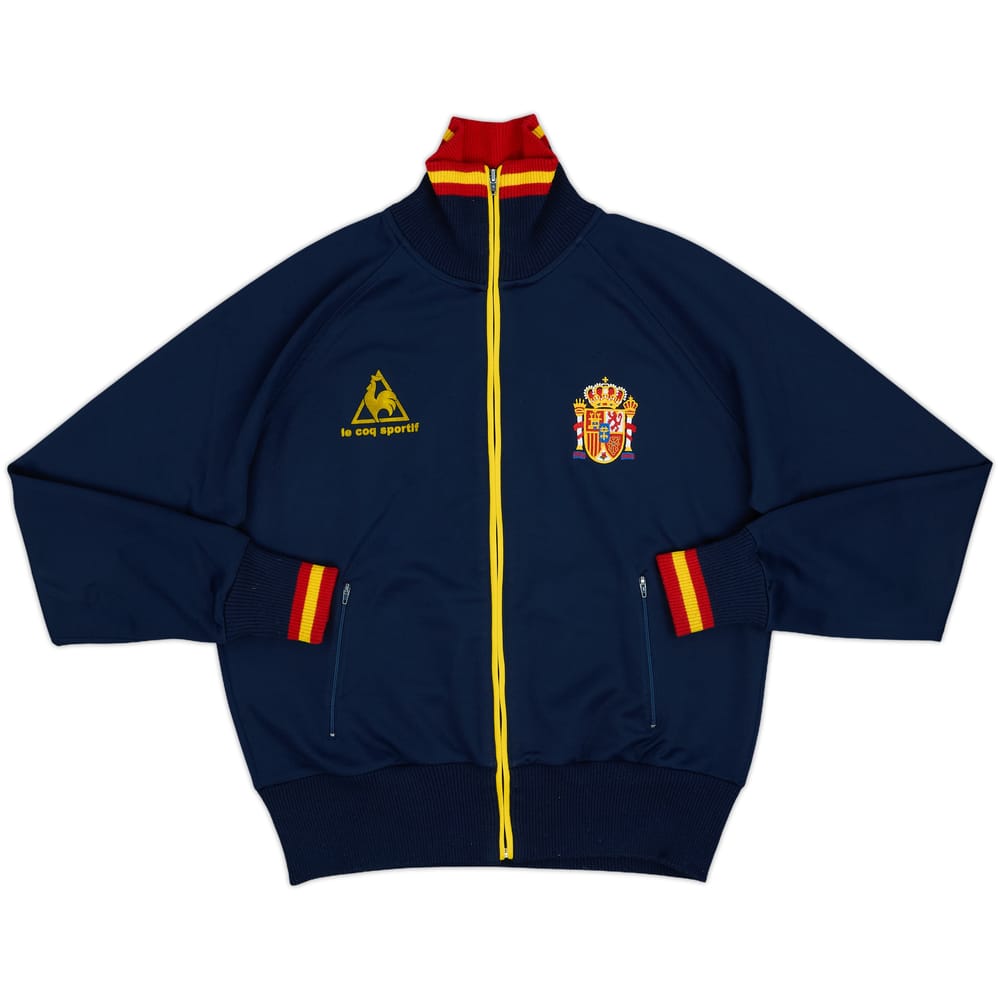 1989-90 Spain Le Coq Sportif Track Jacket - 9/10 - (XL)