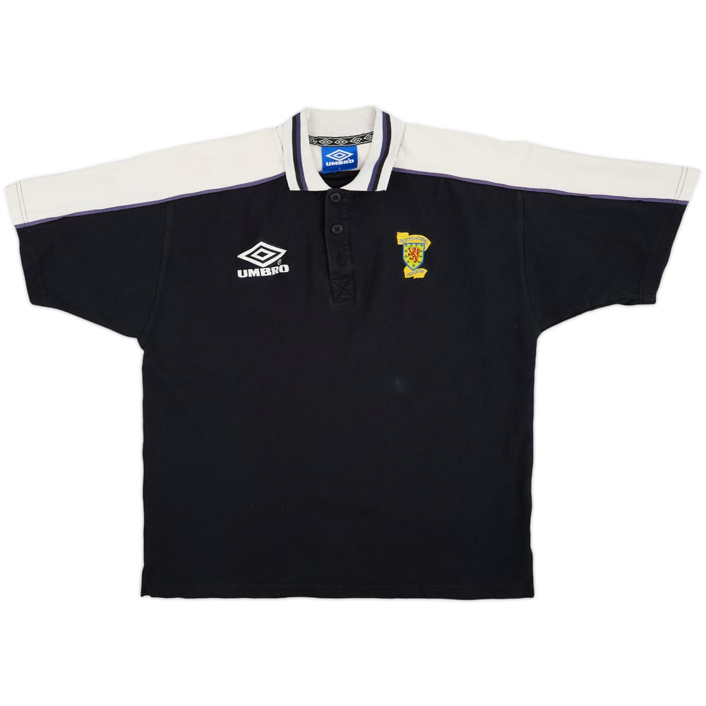 1998-99 Scotland Umbro Polo Shirt - 7/10 - (L)