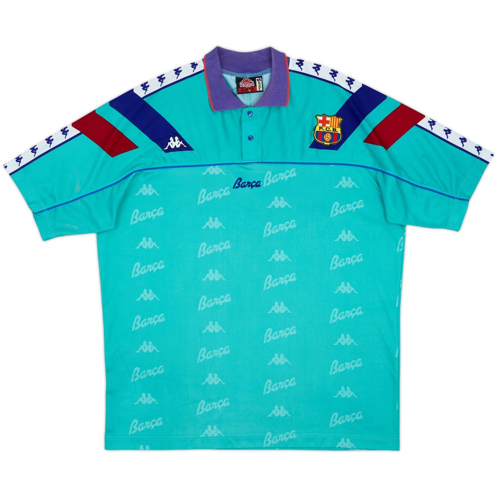1992-95 Barcelona Away Shirt - 8/10 - (XL)