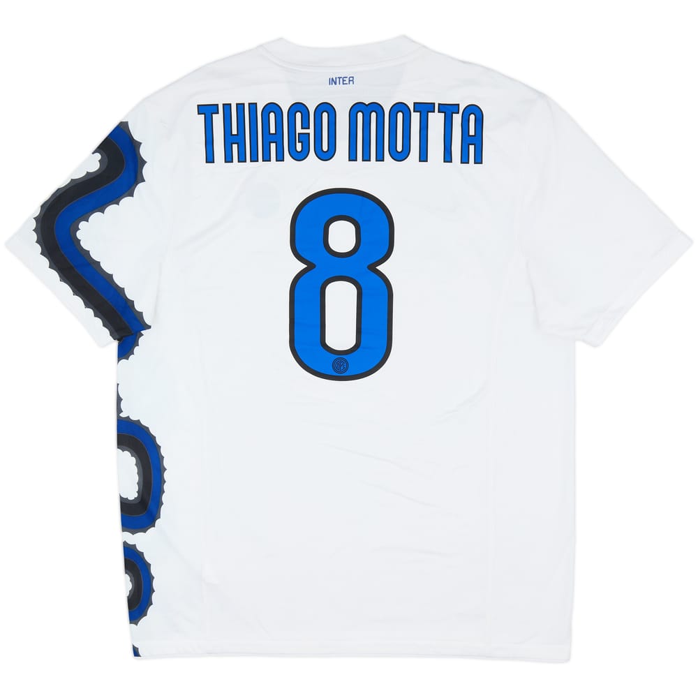 2010-11 Inter Milan Away Shirt Thiago Motta #8 - 8/10 - (XL)
