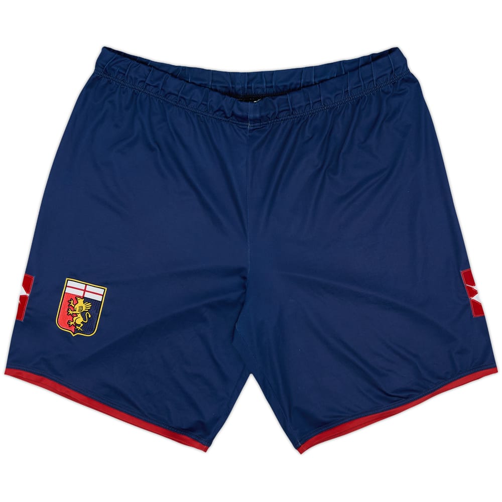 2013-14 Genoa Home Shorts - 5/10 - (L)