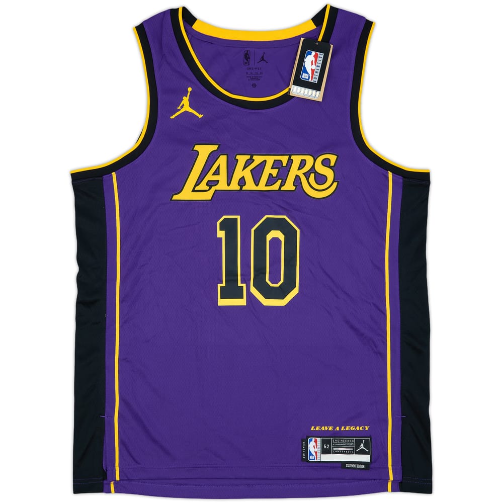 2022-25 LA Lakers #10 Jordan Swingman Alternate Jersey (XL)