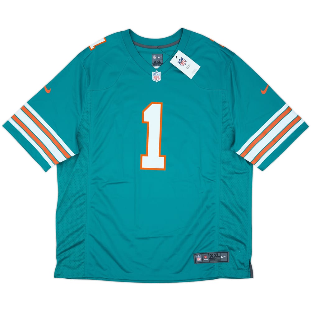 2020-24 Miami Dolphins Tagovailoa #1 Nike Game Alternate Jersey (XXL)