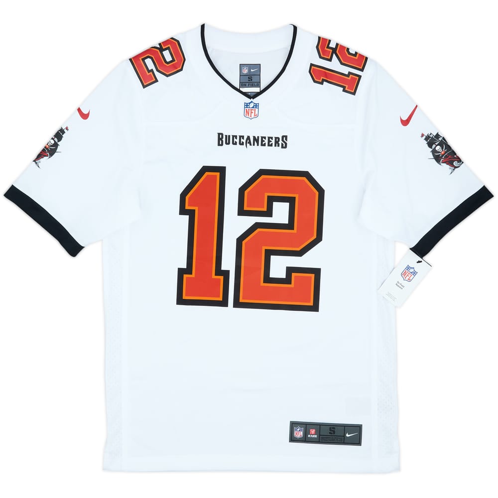 2020-22 Tampa Bay Buccaneers Brady #12 Nike Game Away Jersey (S)