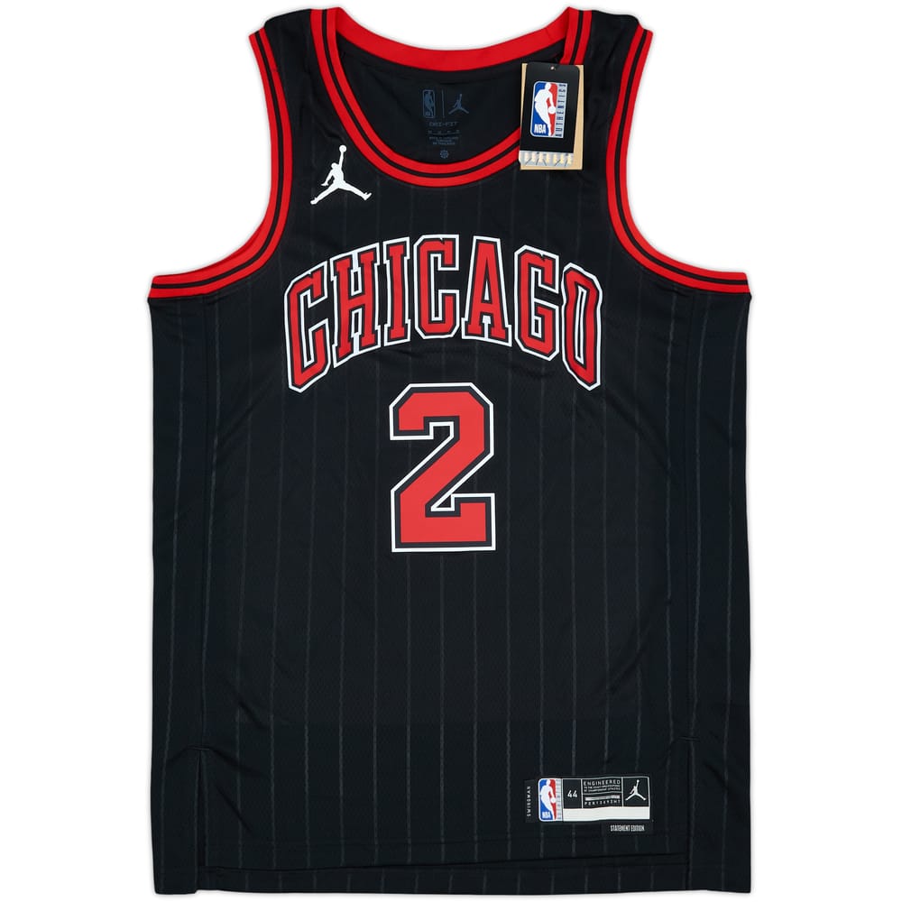 2021-25 Chicago Bulls Ball #2 Jordan Swingman Alternate Jersey (M)