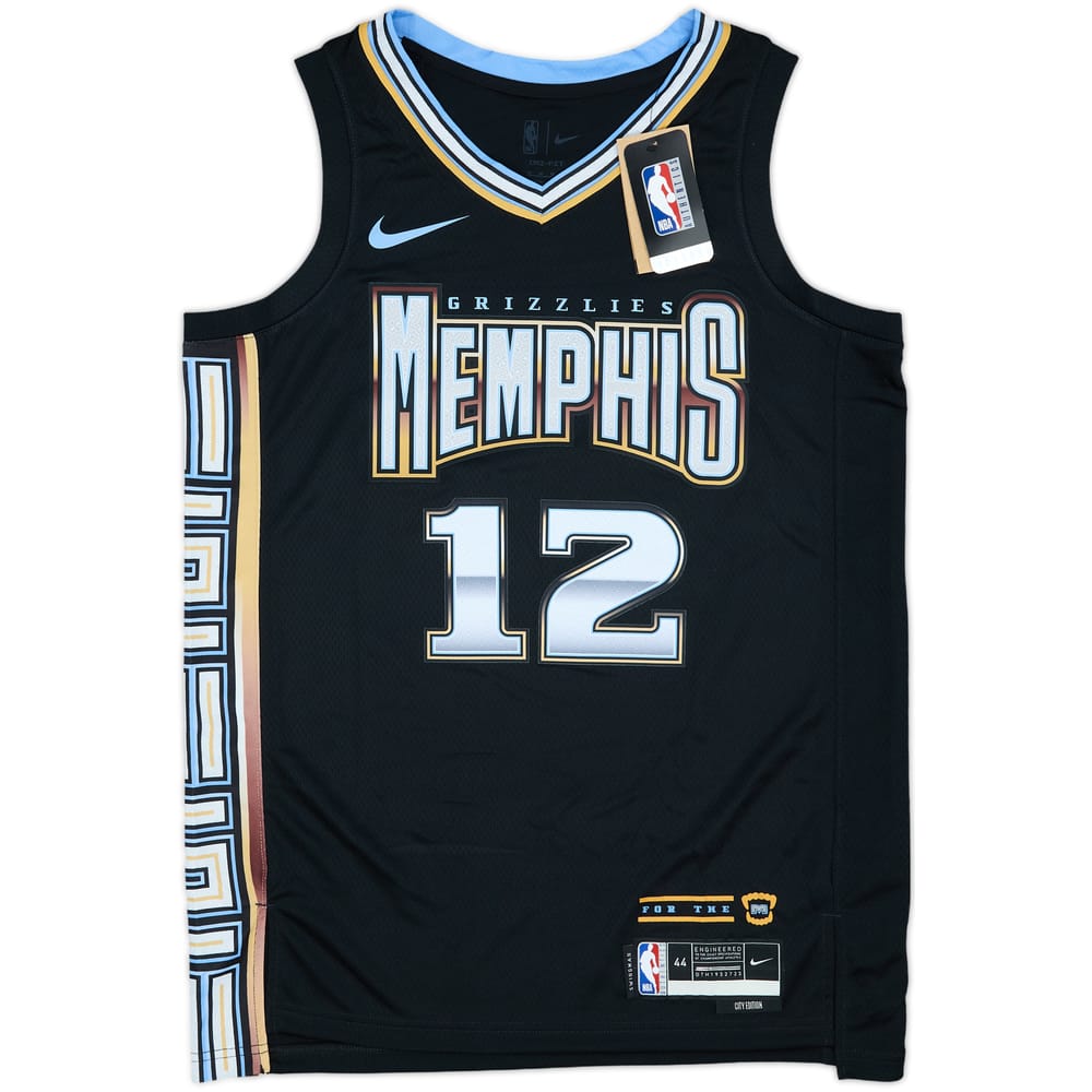 2022-23 Memphis Grizzlies Morant #12 Nike Swingman Alternate Jersey (M)