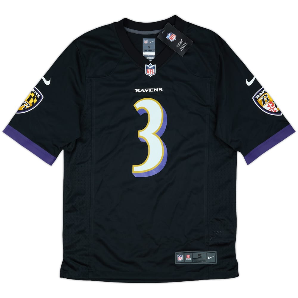 2023 Baltimore Ravens Beckham Jr #3 Nike Game Alternate Jersey (S)