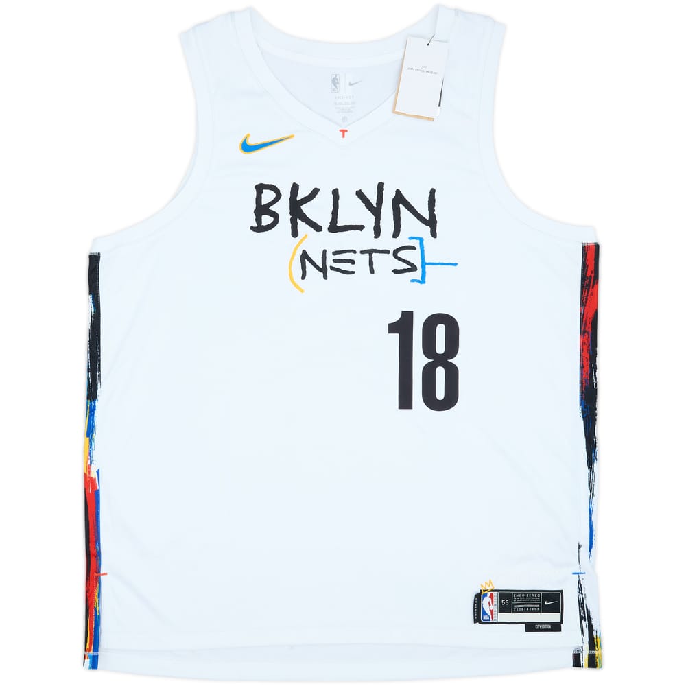 2022-23 Brooklyn Nets Watanabe #18 Nike Swingman Alternate Jersey (XXL)