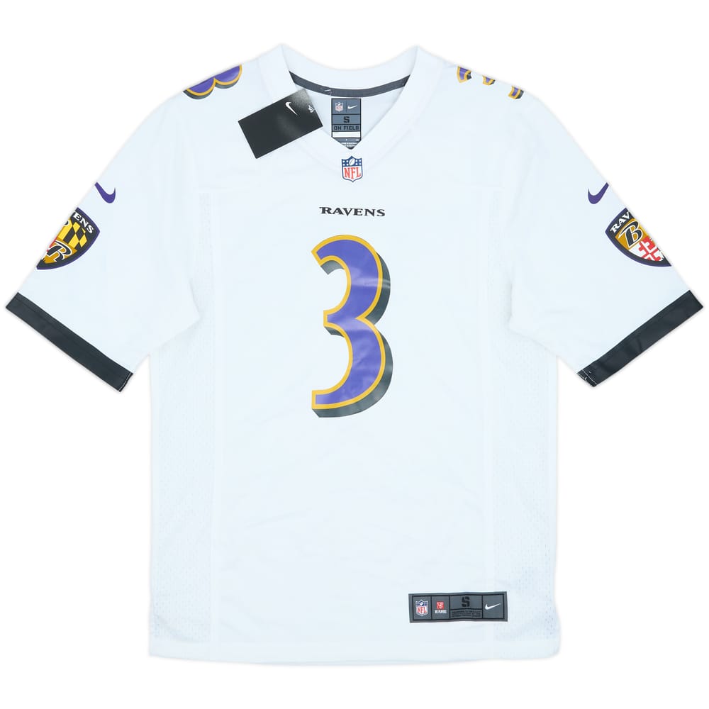2023 Baltimore Ravens Beckham Jr #3 Nike Game Away Jersey (S)