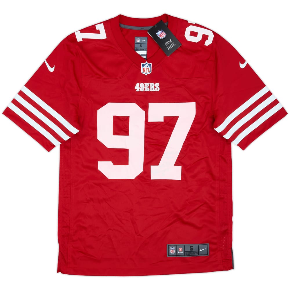 2022-25 San Francisco 49ers Bosa #97 Nike Game Home Jersey (S)