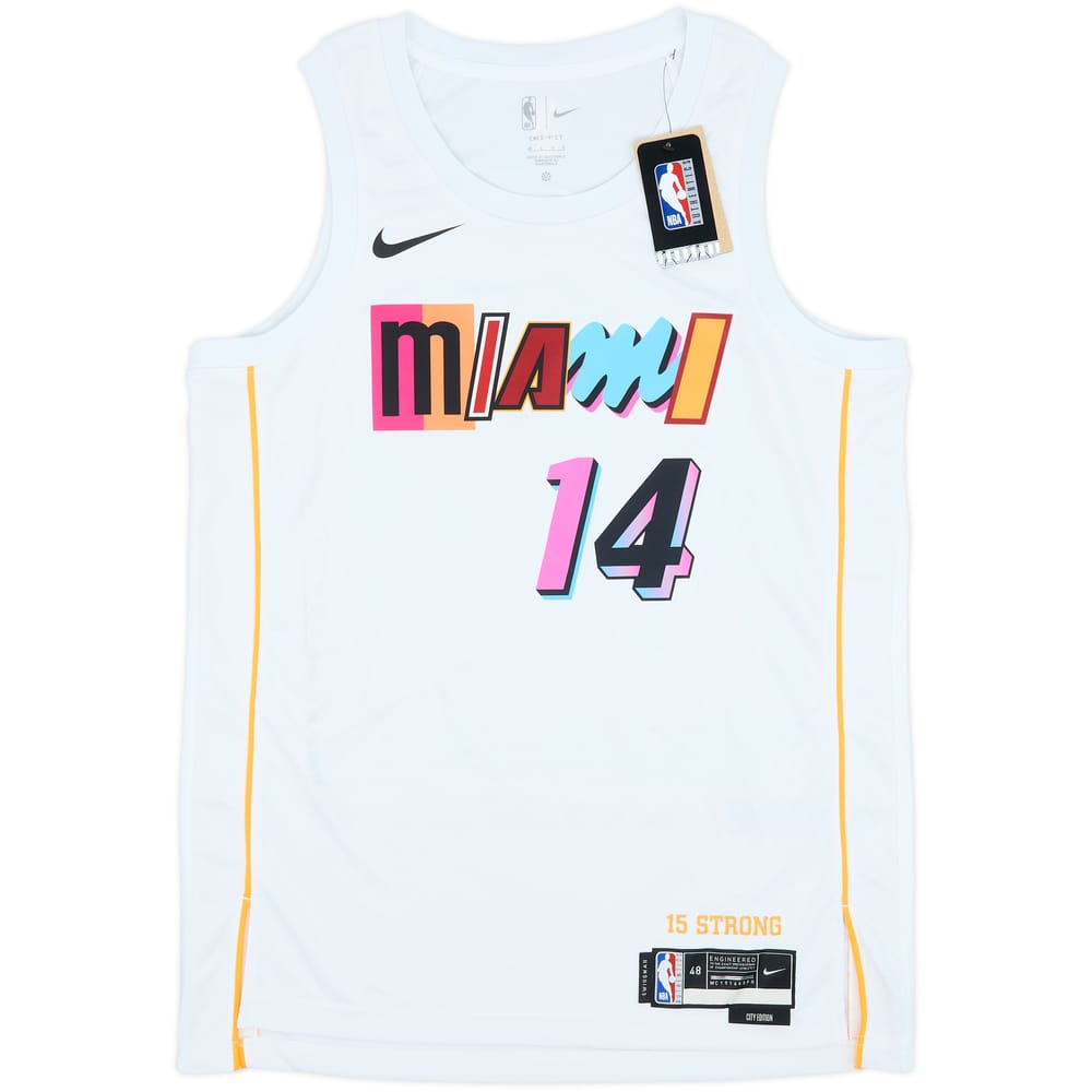 2022-23 Miami Heat Herro #14 Nike Swingman Alternate Jersey (L)