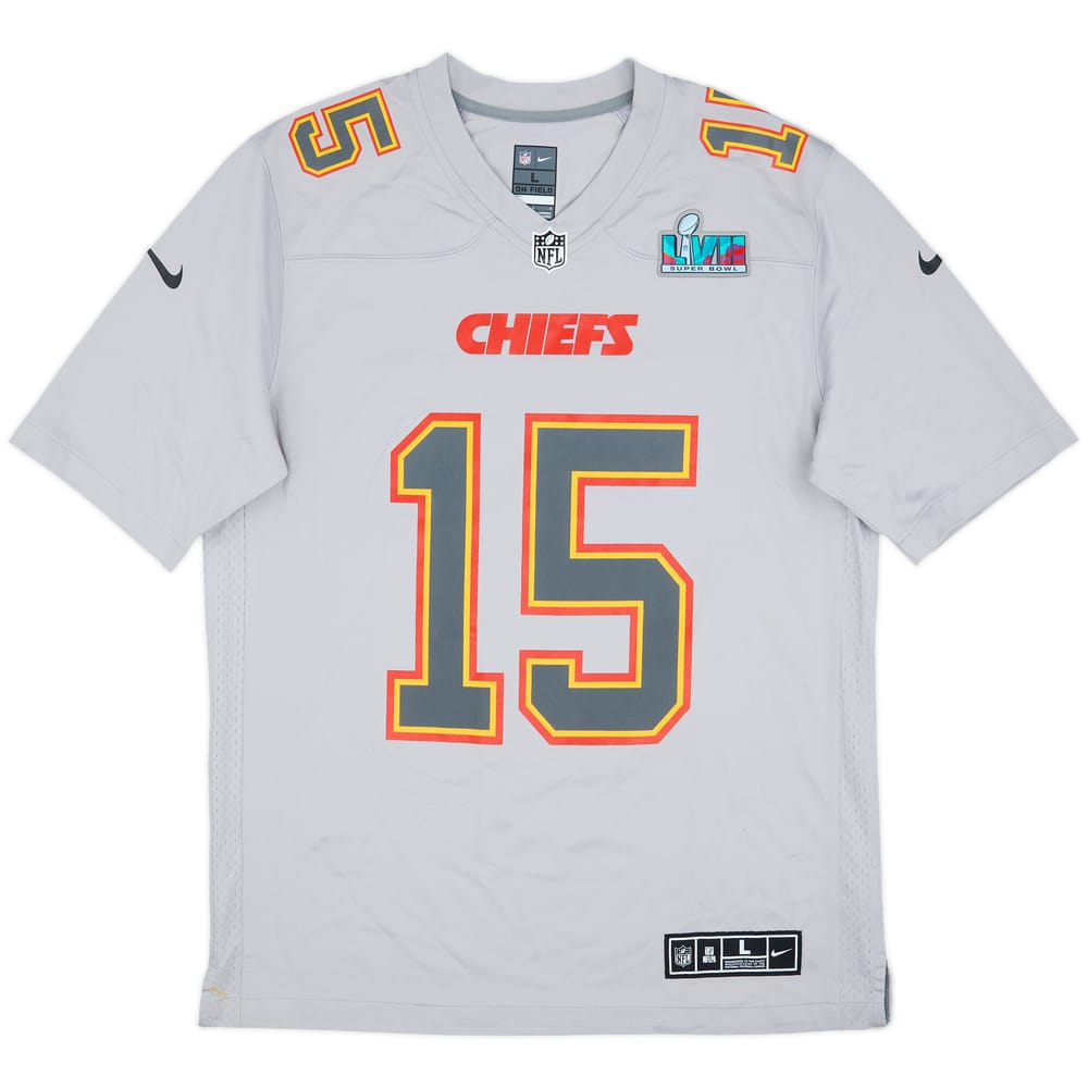 2023 Kansas City Chiefs Mahomes #15 Nike Game Atmosphere Jersey - 10/10 - (L)