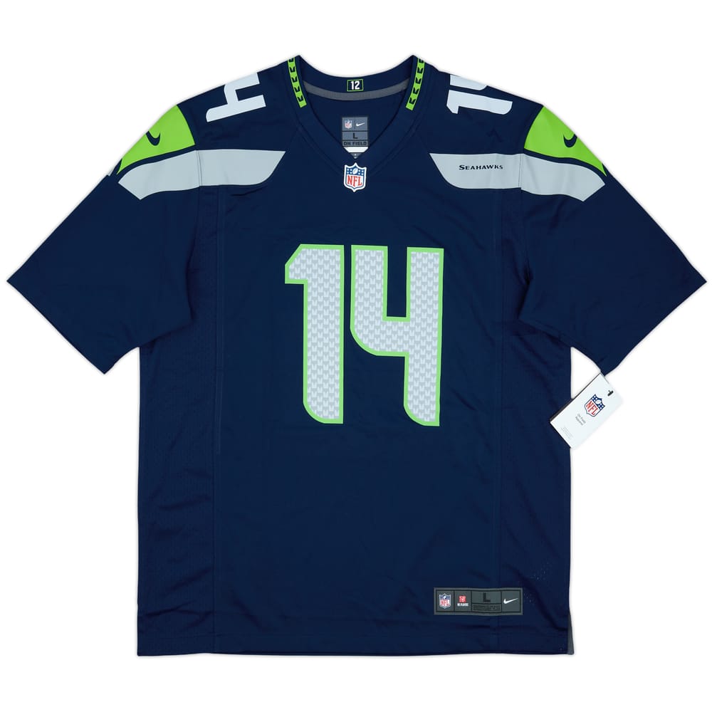 2019-24 Seattle Seahawks Metcalf #14 Nike Game Home Jersey (L)