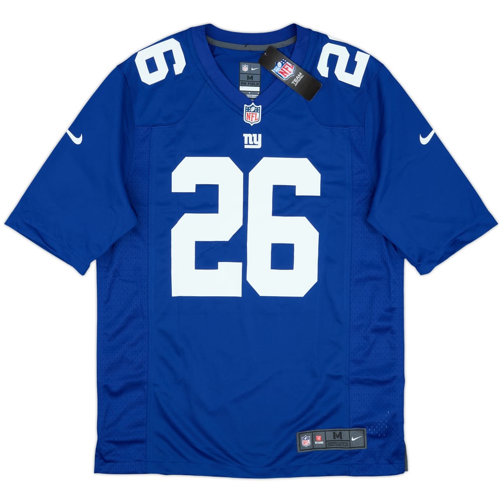 2018-23 New York Giants Barkley #26 Nike Game Home Jersey (M)