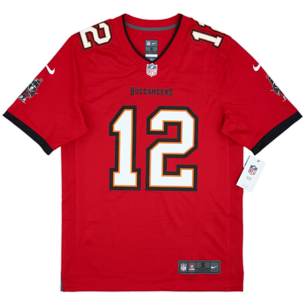 2020-22 Tampa Bay Buccaneers Brady #12 Nike Game Home Jersey (S)