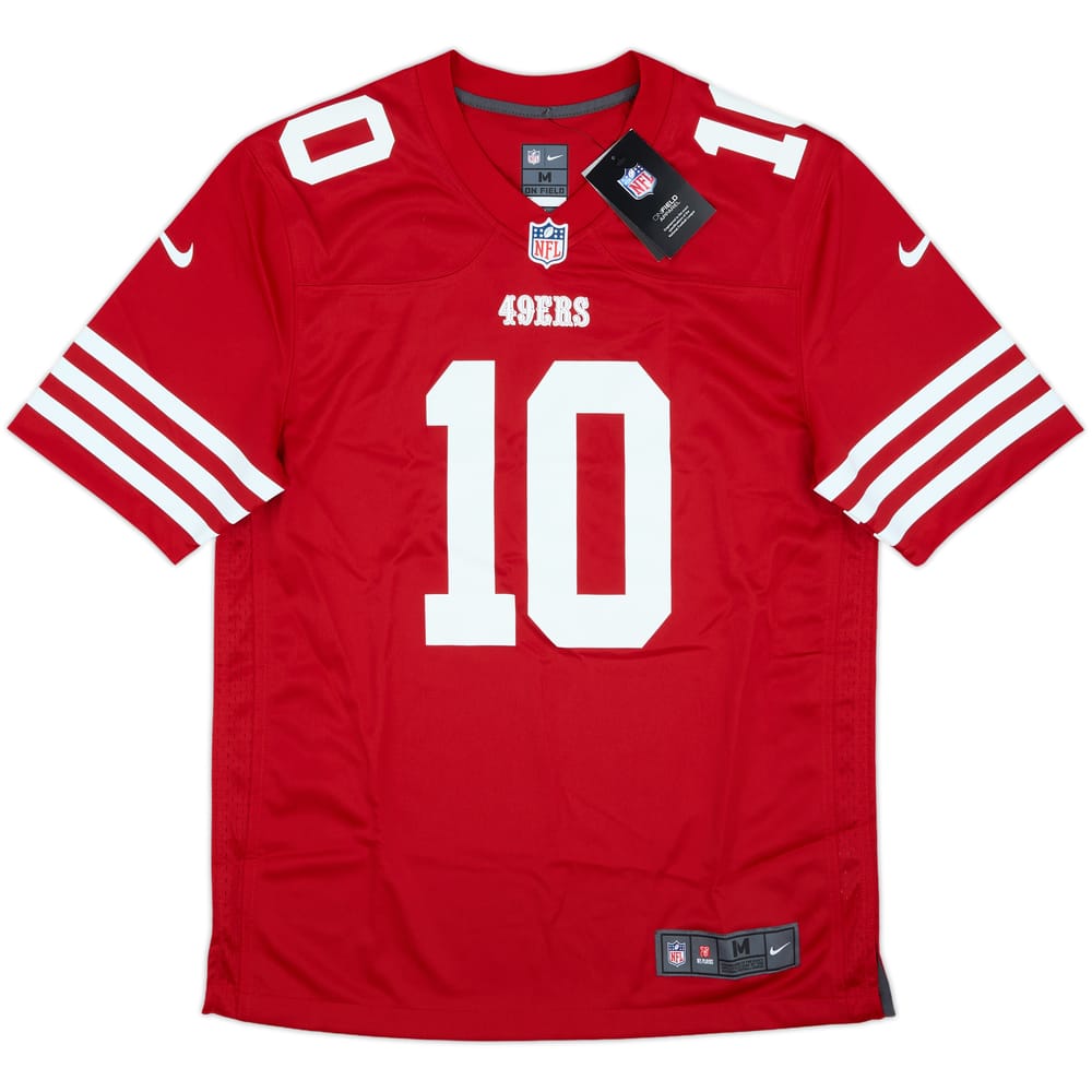 2022 San Francisco 49ers Garoppolo #10 Nike Game Home Jersey (M)