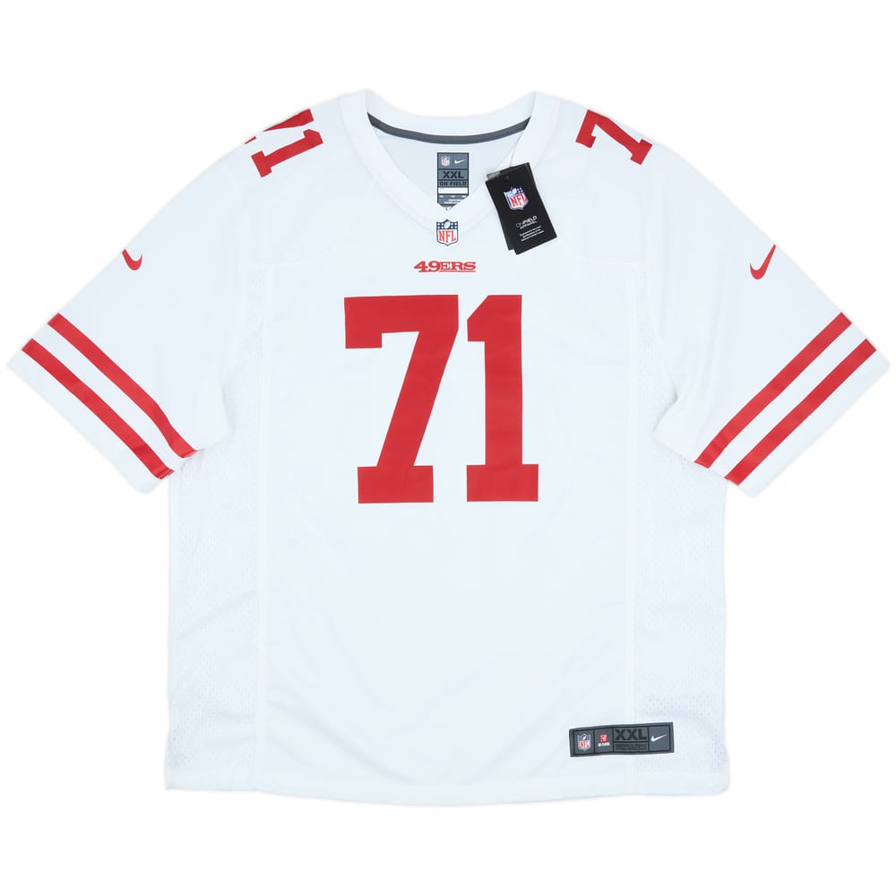 2020-25 San Francisco 49ers Williams #71 Nike Game Away Jersey (XXL)