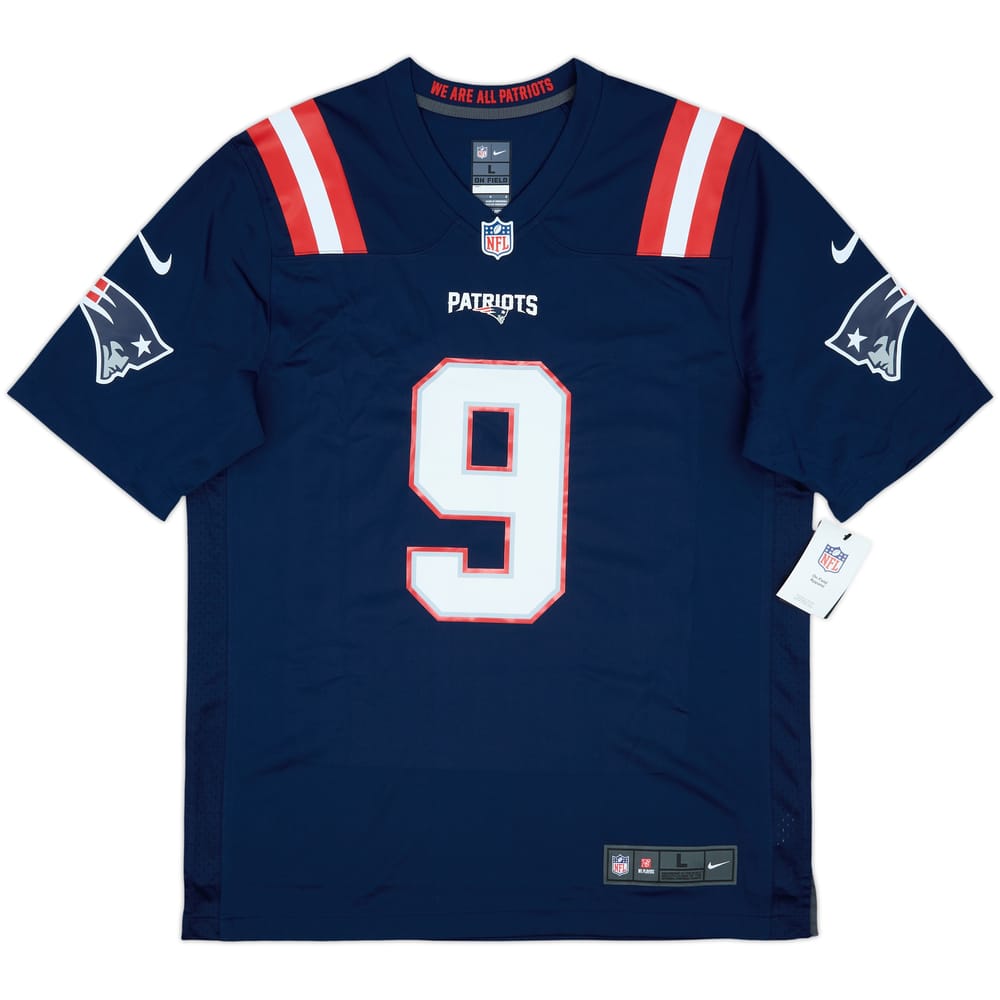 2021-23 New England Patriots Judon #9 Nike Game Home Jersey (L)