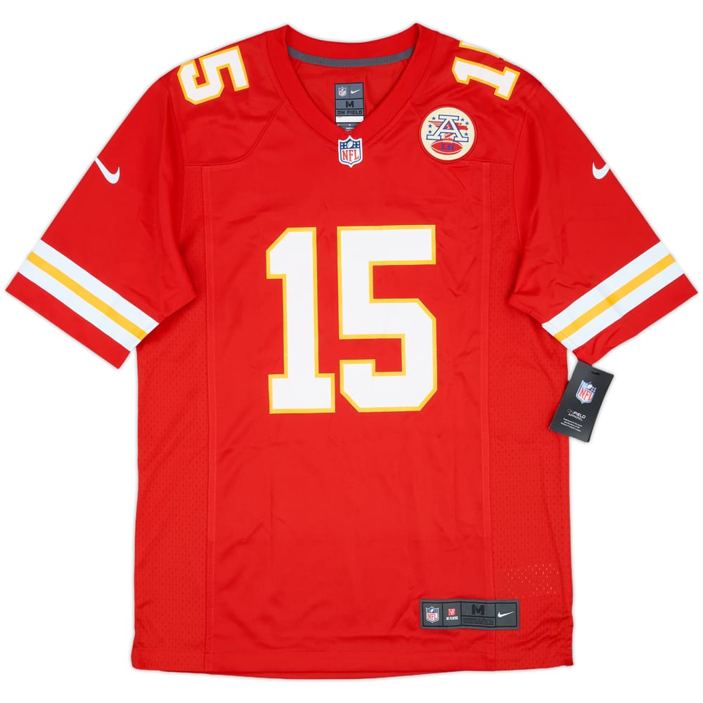 2017-25 Kansas City Chiefs Mahomes #15 Nike Game Home Jersey (M)