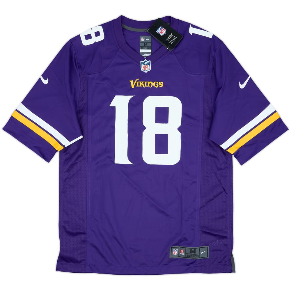 2020-24 Minnesota Vikings Jefferson #18 Nike Game Home Jersey (M)