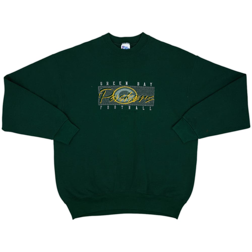 1990s Green Bay Packers Pro Player Sweat Top - 8/10 - (XXL)