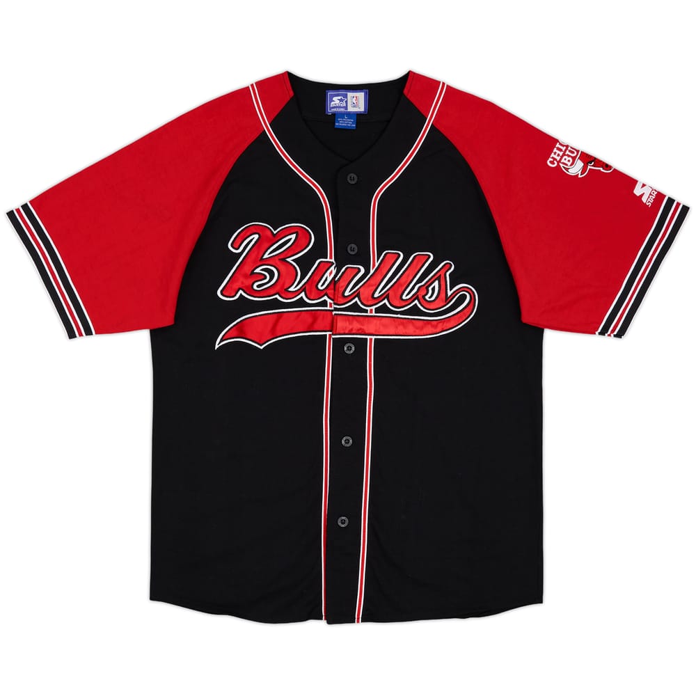 1990s Chicago Bulls Starter Baseball Jersey - 9/10 - (L)