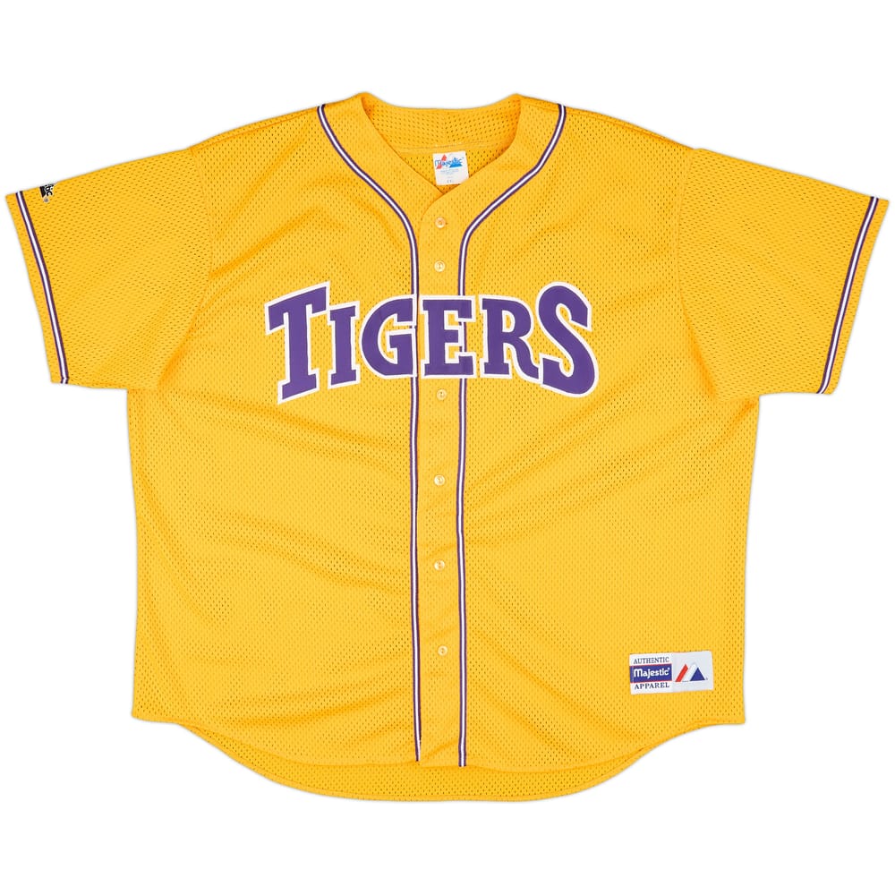 2000s LSU Tigers Majestic Alternate Jersey - 9/10 - (XXL)