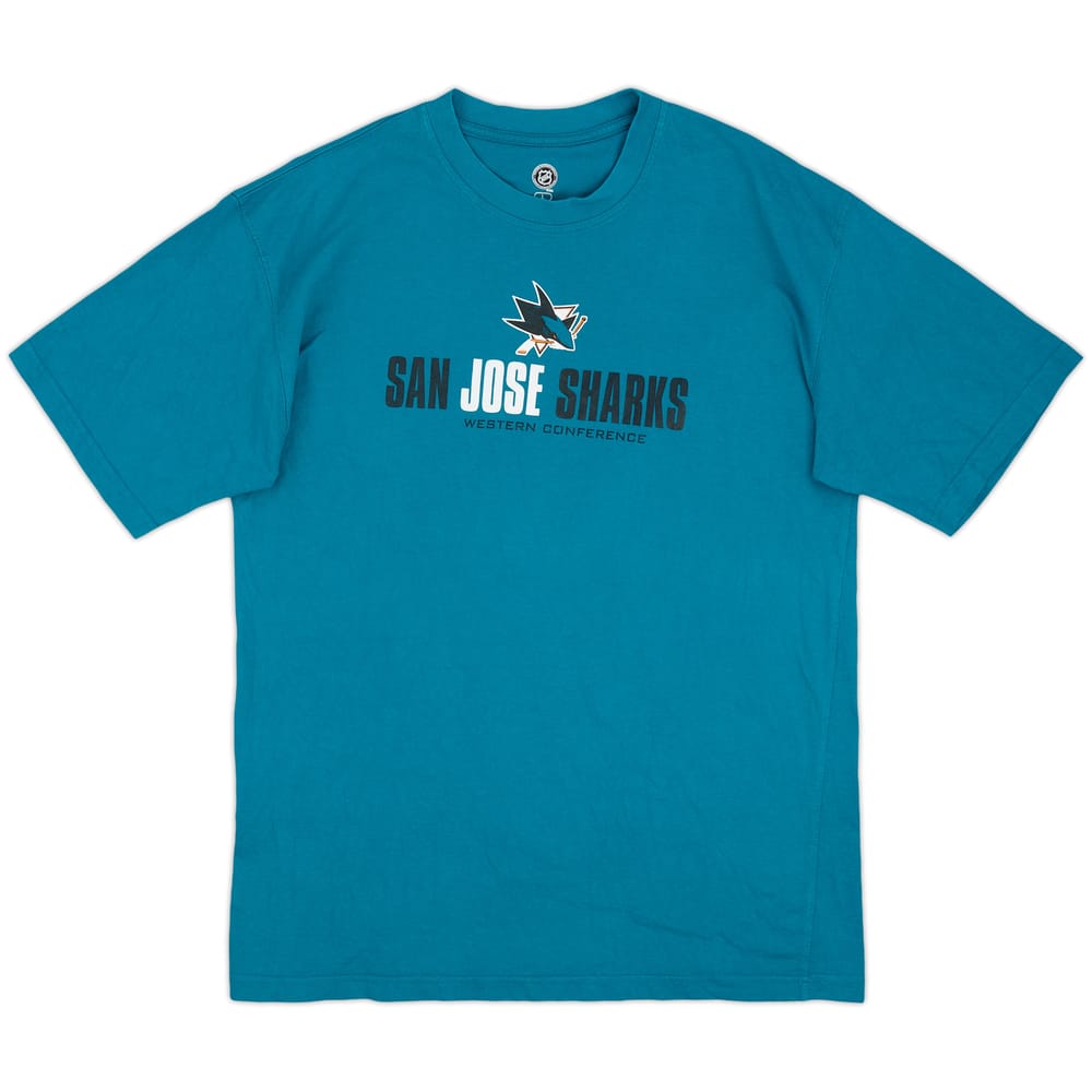 2010-11 San Jose Sharks NHL Graphic Tee - 8/10 - (L)
