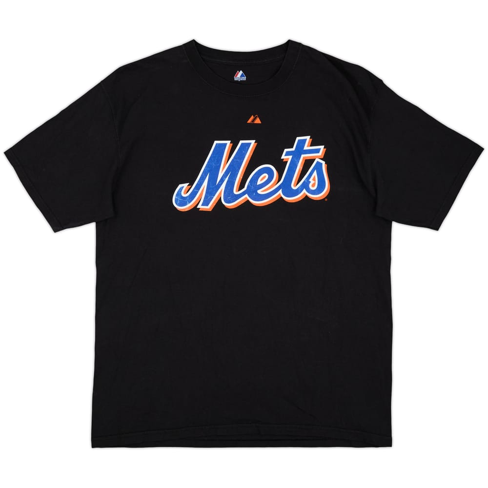 2009 New York Mets Church #19 Majestic Tee - 6/10 - (XL)