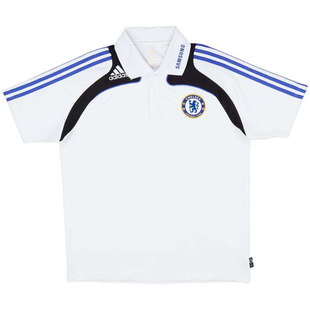 2008-09 Chelsea adidas Polo Shirt - 8/10 - (L)